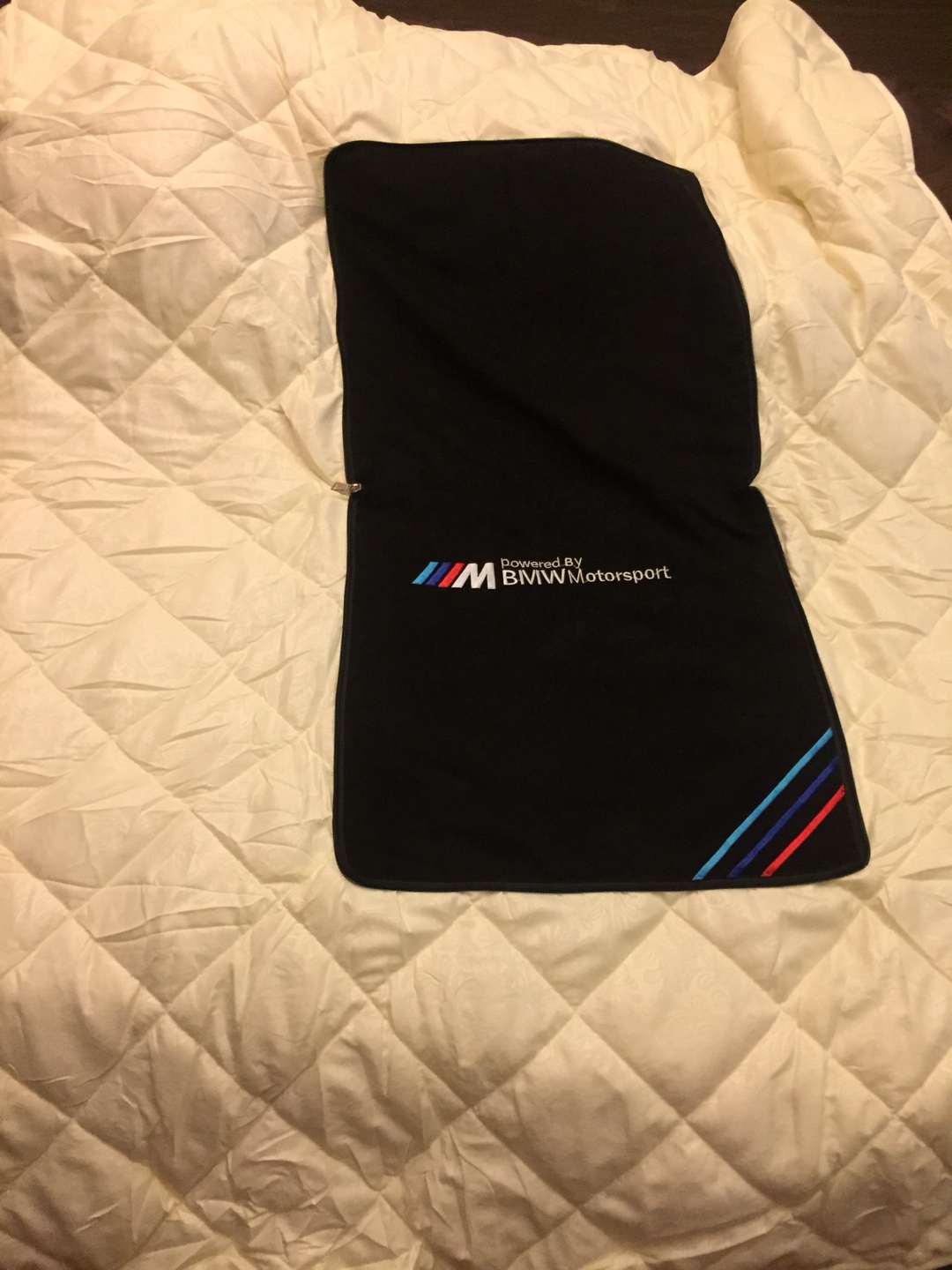 BMW pillow blanket